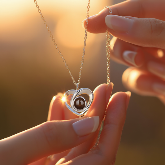 Collar Corazón Memora – Lleva a quien amas siempre contigo 💖